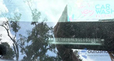 2016 Toyota Corolla L from USA, damaged, VIN 2T1BURHE6GC665986